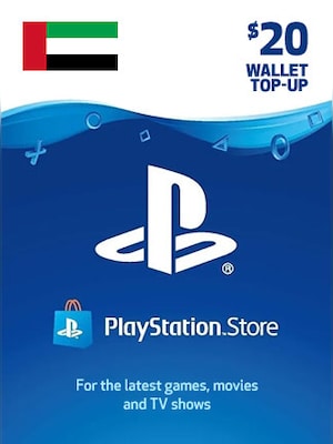 PlayStation Network Gift Card 20 USD - PSN Key - UNITED ARAB EMIRATES - 0