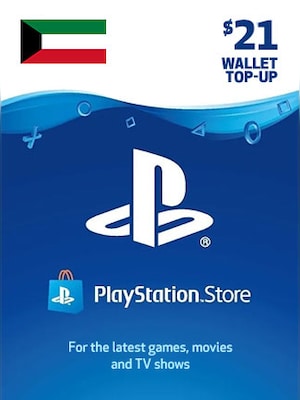 PlayStation Network Gift Card 21 USD - PSN Key - KUWAIT - 0