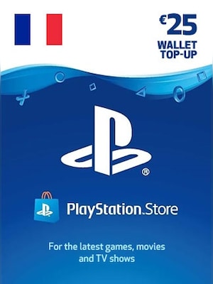 PlayStation Network Gift Card 25 EUR - PSN Key - FRANCE - 0