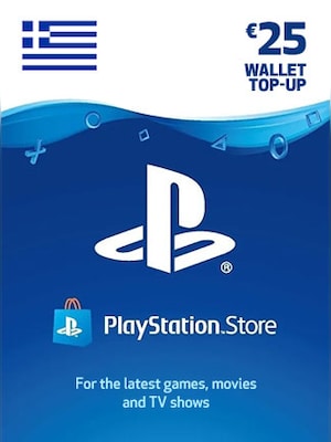 PlayStation Network Gift Card 25 EUR - PSN Key - GREECE - 0