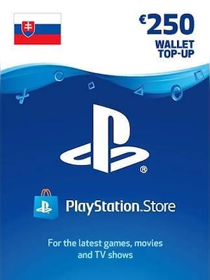 PlayStation Network Gift Card 250 EUR - PSN Key - SLOVAKIA - 0