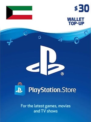 PlayStation Network Gift Card 30 USD - PSN Key - KUWAIT - 0