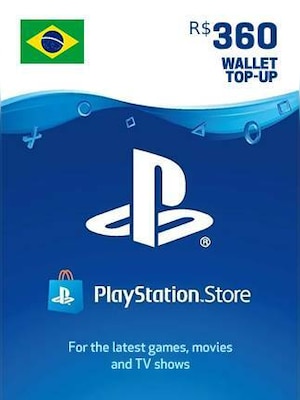 PlayStation Network Gift Card 360 BRL - PSN Key - BRAZIL - 0