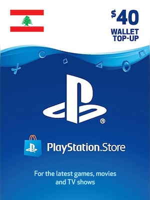 PlayStation Network Gift Card 40 USD - PSN Key - LEBANON - 0