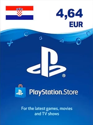 PlayStation Network Gift Card 4,64 EUR - PSN Key - CROATIA - 0