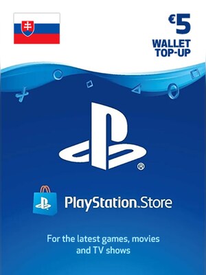PlayStation Network Gift Card 5 EUR - PSN Key - SLOVAKIA - 0