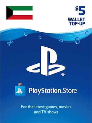 PlayStation Network Gift Card 5 USD - PSN Key - KUWAIT - 0