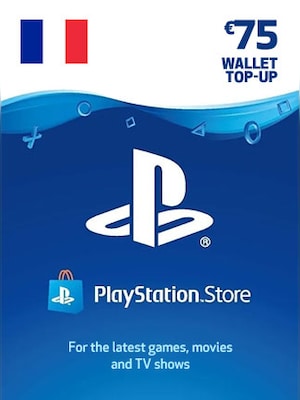 PlayStation Network Gift Card 75 EUR - PSN Key - FRANCE - 0