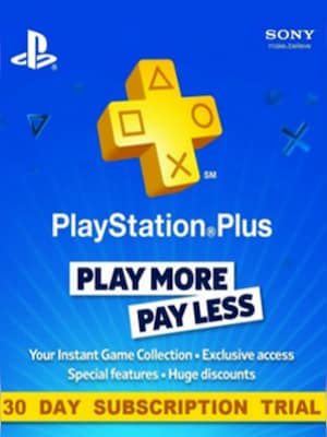 Playstation Plus Trial CARD PSN PSN EUROPE 30 Days - 2