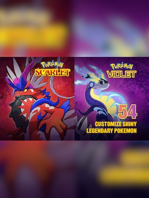 Pokémon Scarlet/Violet Customize Shiny Legendary Pokemon x54 - BillStore - GLOBAL - 2