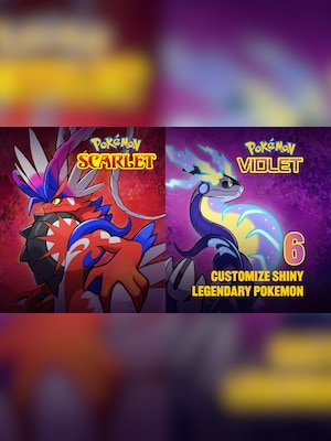 Pokémon Scarlet/Violet Customize Shiny Legendary Pokemon x6 - BillStore - GLOBAL - 2