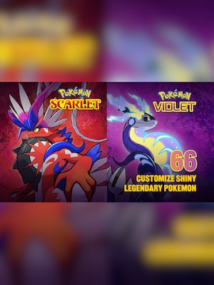 Pokémon Scarlet/Violet Customize Shiny Legendary Pokemon x66 - BillStore - GLOBAL - 2