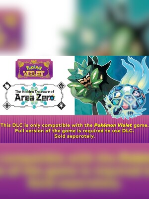 thumbnail image 2 of Pokémon Violet + The Hidden Treasure Of Area Zero – Nintendo Switch – Brand New 2 of 3