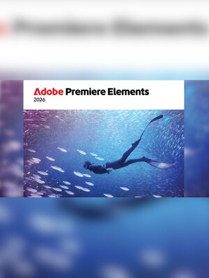 Premiere Elements 2026 (PC, Mac) (1 User, 3 Years)  - Adobe Key - EUROPE - 2