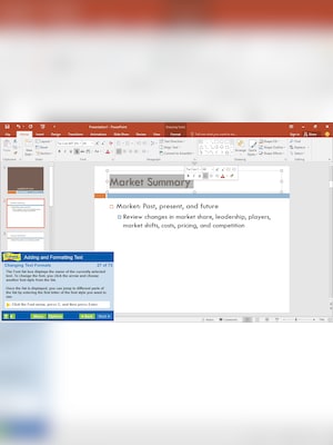 Professor Teaches PowerPoint 2016 Steam Key GLOBAL - 6
