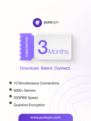 PureVPN (10 Devices, 3 Months) - PureVPN Key - GLOBAL - 0