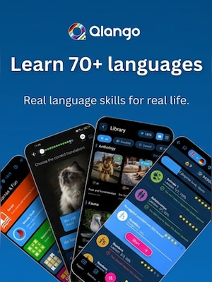 Qlango Premium Language Learning (All Languages) 12 Months - Qlango Key - GLOBAL - 0