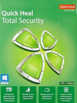 Quick Heal Total Security PC 1 Device 1 Year Key GLOBAL - 0
