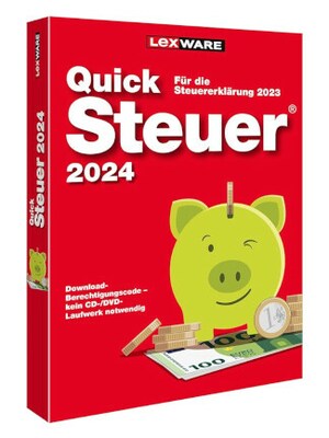 QuickSteuer 2024 (for tax year 2023) (PC) - Lexware Key - GLOBAL - 0