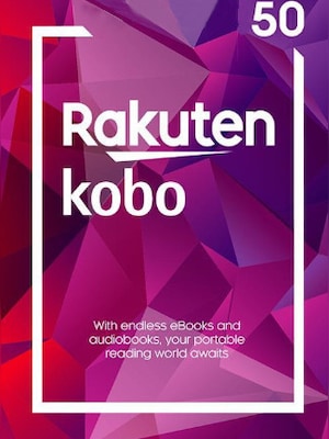 Rakuten Kobo eGift Card 50 EUR - Kobo Key - For EUR Currency Only - 0