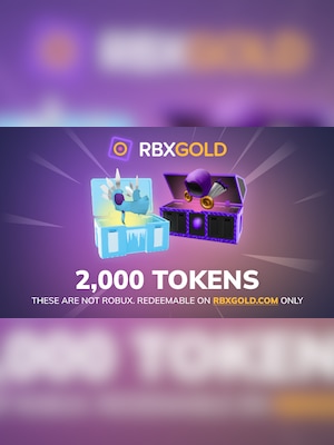 RBXGOLD Balance Gift Card 2000 Tokens - RbxGold Key - GLOBAL - 2