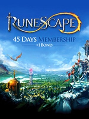 RuneScape Membership Timecard 45 Days + 1 Bond (PC) - Runescape Key - EUROPE - 0