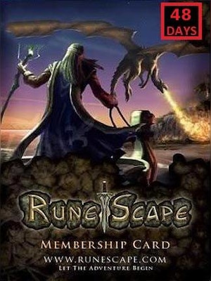 RuneScape Membership Timecard 48 Days (PC) - Runescape Key - GLOBAL - 0