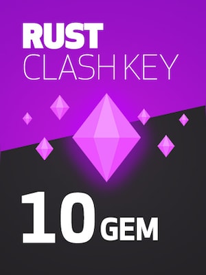 Rust Clash 10 Gems - Clash.gg Key - GLOBAL - 0