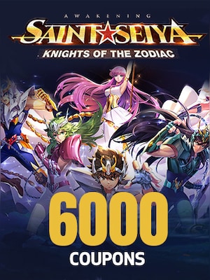 Saint Seiya Awakening 6000 Coupons - GLOBAL - 0