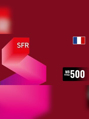 SFR PIN 500 MB 14 Days - SFR Key - FRANCE - 2