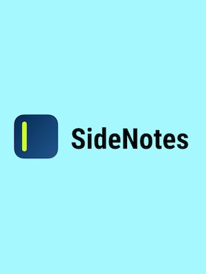 SideNotes (1 Mac, Lifetime)  - Apptorium Key - GLOBAL - 2