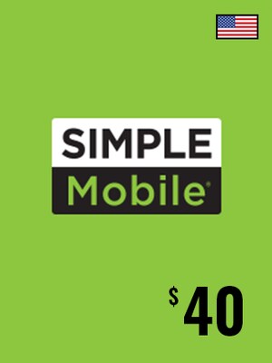 Simple Mobile Prepaid Plan 40 USD  - SimpleMobile Key - UNITED STATES - 0