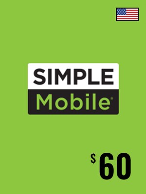 Simple Mobile Prepaid Plan 60 USD  - SimpleMobile Key - UNITED STATES - 0