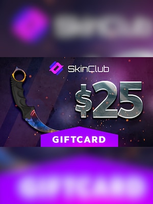 Skin.Club Gift Card 25 USD - Key - GLOBAL - 2