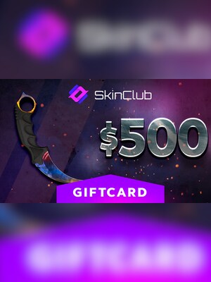 Skin.Club Gift Card 500 USD - Key - GLOBAL - 2