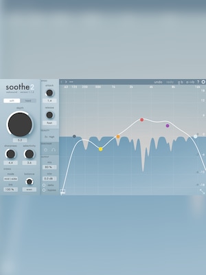 soothe2 Dynamic Resonance Suppressor Plug-in (PC) (1 Device, Lifetime)  - Oeksound Key - GLOBAL - 2