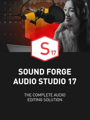 SOUND FORGE Audio Studio 17 (PC) (1 Device, Lifetime)  - Magix Key - GLOBAL - 0