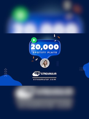 Spotify 20000 Plays - Streamular.com - 2