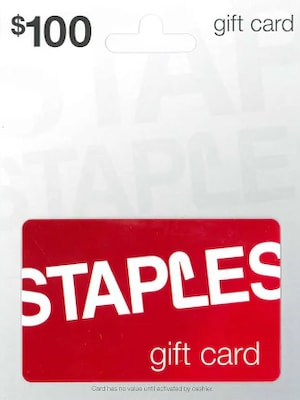 Staples Gift Card 100 USD - Staples Key - UNITED STATES - 0
