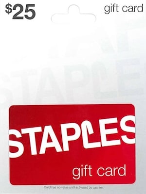 Staples Gift Card 25 USD - Staples Key - UNITED STATES - 0