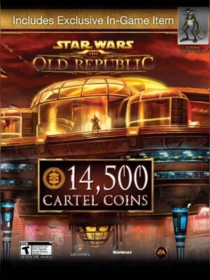 Star Wars The Old Republic 14,500 Cartel Coins + Exclusive Item Star Wars Star Wars Key NORTH AMERICA - 0