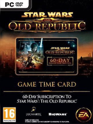 Star Wars The Old Republic Prepaid Time Card 60 Days - Star Wars Key - EUROPE - 0