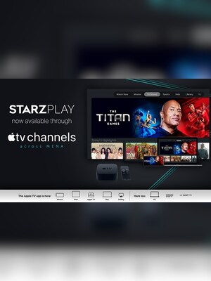 STARZPLAY Subscription 1 Month - Starzplay Key - UNITED ARAB EMIRATES - 3