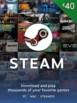 Steam Gift Card 40 EUR - Steam Key - EUROPE - 0