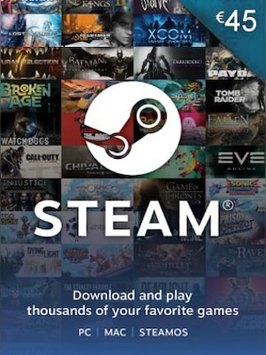 Steam Gift Card 45 EUR - Steam Key - EUROPE - 0