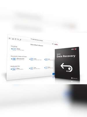 Stellar Data Recovery Professional (PC, Mac) (3 Devices, 1 Year) - Stellar Key - GLOBAL - 2