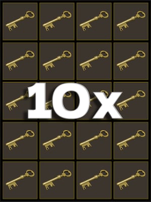 Team Fortress 2 (TF2) - 10x Mann Co. Supply Crate Key - Trademekey.com - GLOBAL - 0