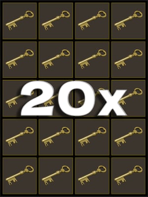 Team Fortress 2 (TF2) - 20x Mann Co. Supply Crate Key - Trademekey.com - GLOBAL - 0