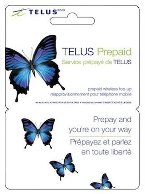 Telus Mobility Prepaid 10 CAD - Telus Key - CANADA - 0