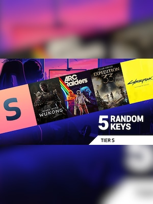 TIER S Random 5 Keys - Steam Key - GLOBAL - 2